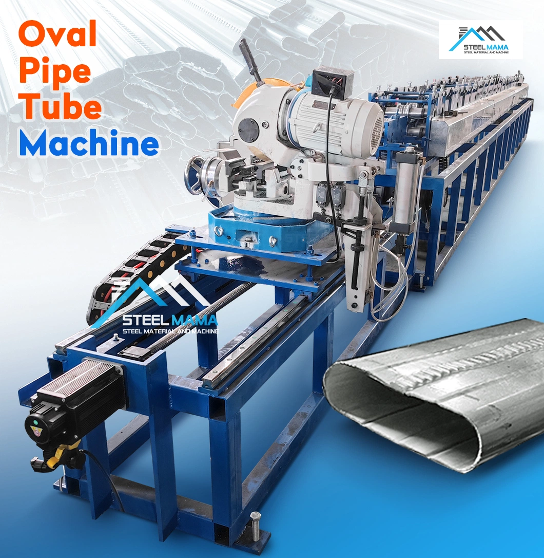 High Speed Automatic Hydraulic Oval Pipe Tube Machine Pipe and Tube Mill Line